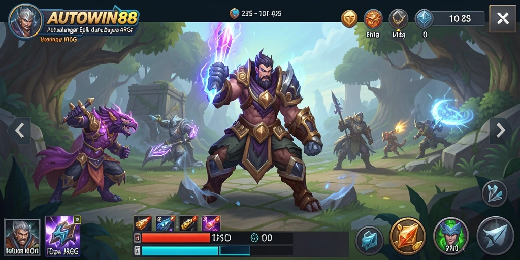Tampilan gameplay seru dalam AUTOWIN88 menampilkan aksi mendebarkan.