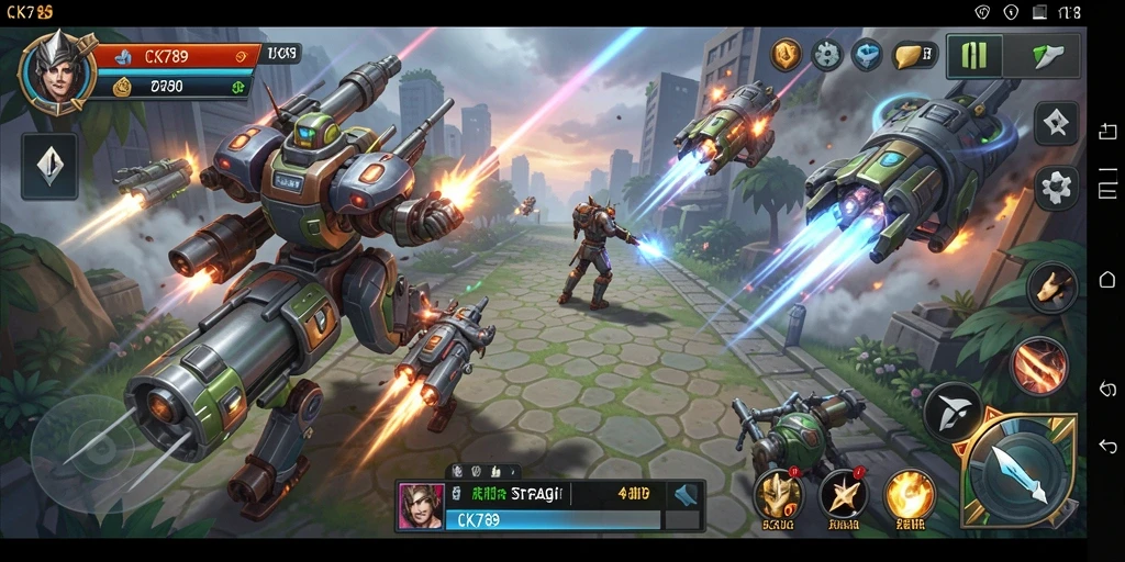 Tampilan gameplay CK789 yang seru dan strategis.