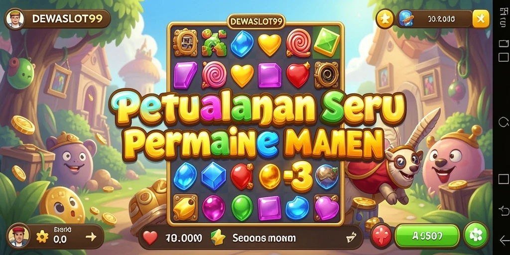 Tampilan menarik dari gameplay DEWASLOT99 yang penuh warna.