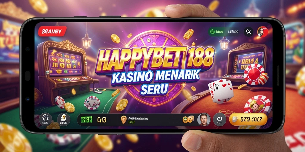 Screenshot utama <strong>HAPPYBET188</strong> menampilkan gameplay Kasino yang mengasyikkan.