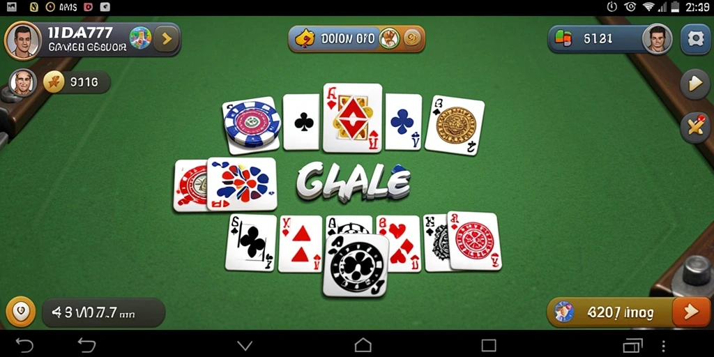 Gameplay menarik dari IDA777 dengan pemain Gaple lainnya.
