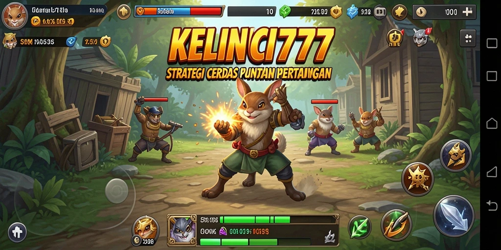Tampilan gameplay KELINCI777 yang menantang dan menarik.