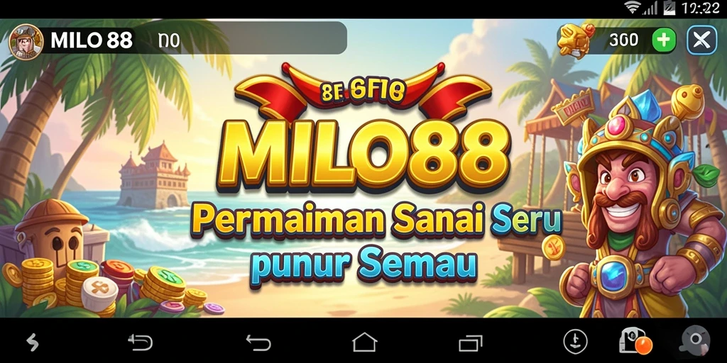 Tangkapan layar utama MILO88 menampilkan gameplay yang mengasyikkan dan penuh warna.