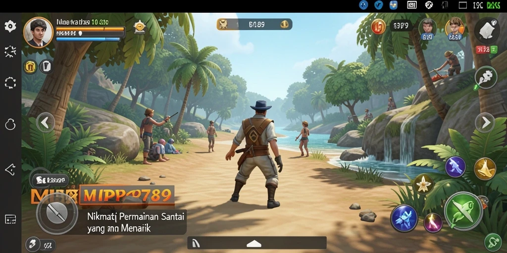 Tampilan gameplay <strong>MVP789</strong> yang ceria dan menarik perhatian.
