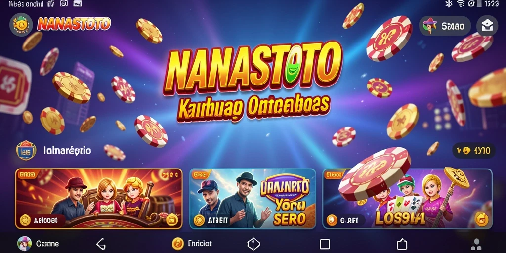 Gameplay NANASTOTO menampilkan momen menarik dari permainan Kasino yang mendebarkan.