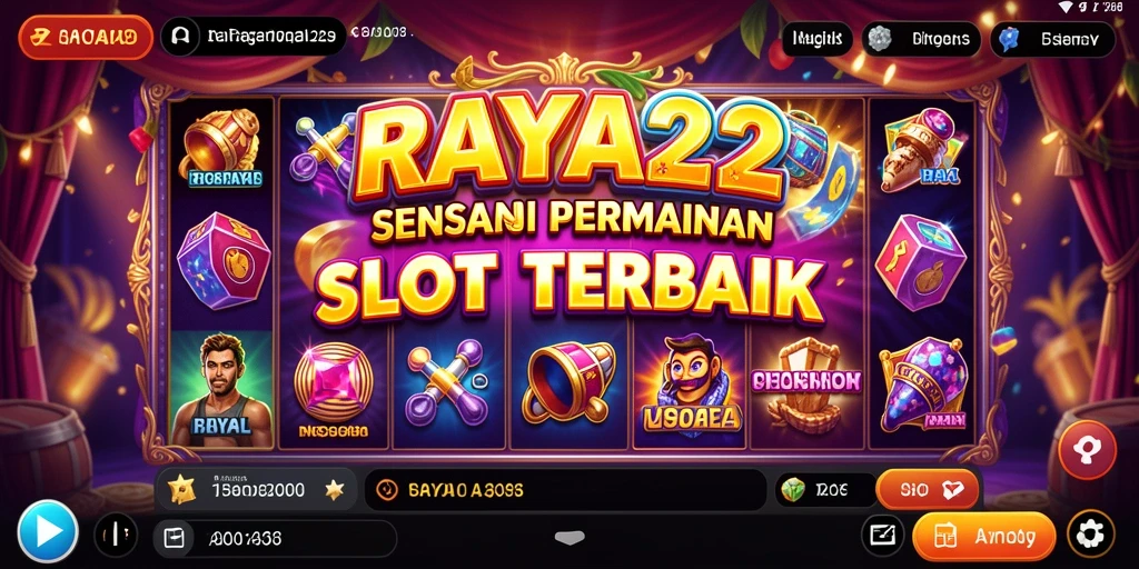 Gameplay slot menarik dengan grafis menawan di RAYA22.