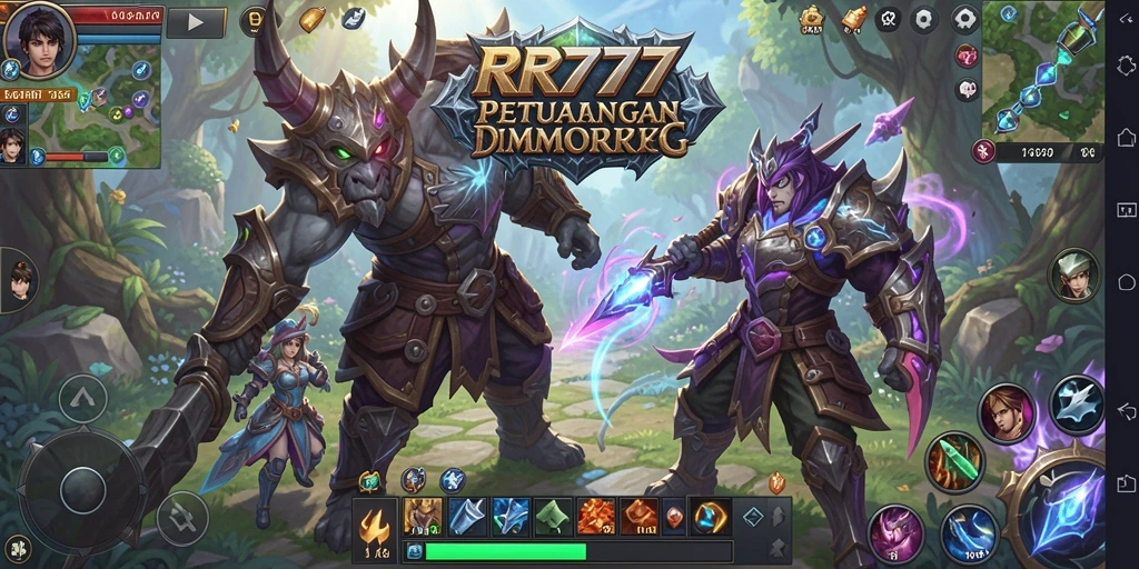 Tampilan gameplay RR777 yang mengagumkan dalam petualangan MMORPG.