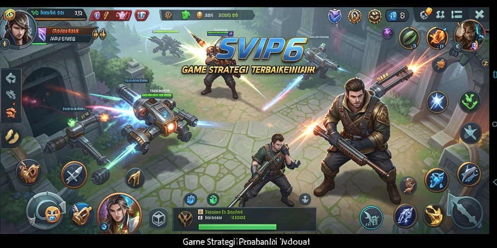 Tampilan gameplay menarik dari SVIP6 dalam pertemuan strategis.